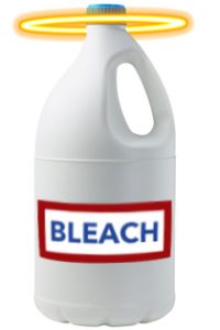 bleach bottle with halo