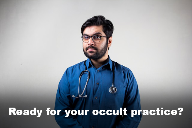 doctor with clipboard