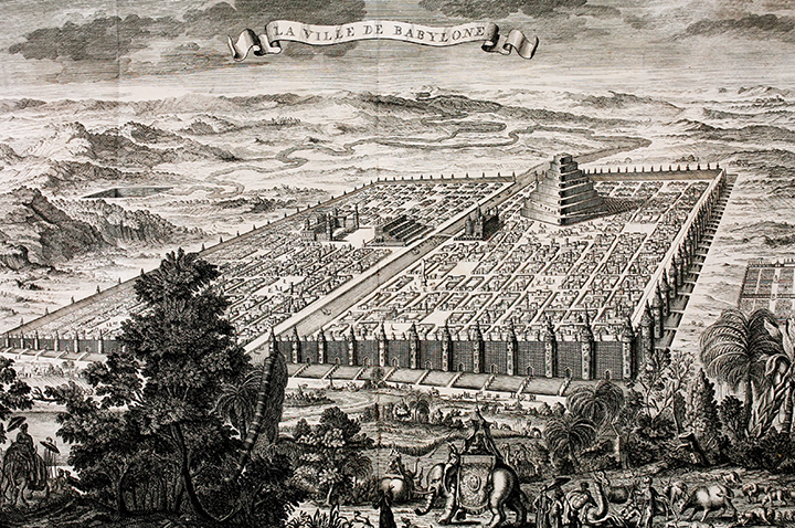 old map of Babylon