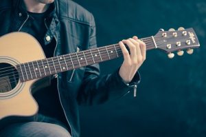 Man playing guitar