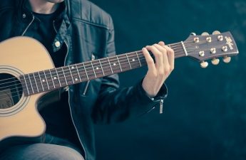 Man playing guitar