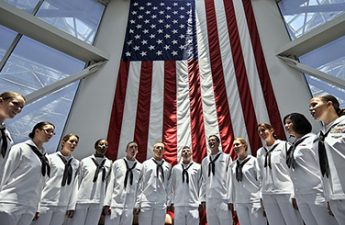 US Navy choir